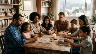Oração por sensibilidade emocional, proteção ao lar e paz no acolhimento