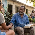 Oração por olhar compassivo, engajamento comunitário e alegria no servir