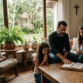 Oração por declaração de fé, governo de Deus no lar e dedicação da posteridade