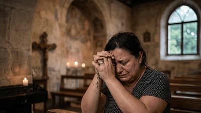 Oração por paz com o passado, aceitação das consequências e renovação da esperança