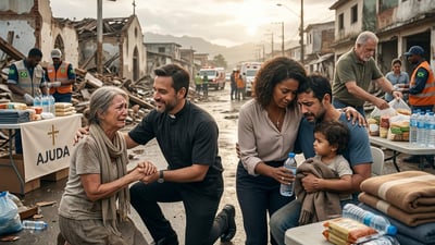 Como a igreja e os líderes cristãos devem agir em momentos de desastre?