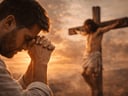 Como orar meditando na cruz de Cristo?