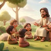 Histórias bíblicas para crianças aprenderem sobre Jesus: lições de fé e amor