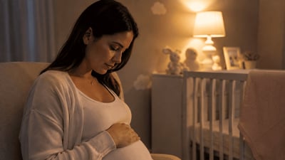 Oração por gestação saudável, proteção contra complicações no parto e paz para a mãe