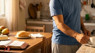 Oração por firmeza espiritual, autoridade com humildade e bênção sobre a casa