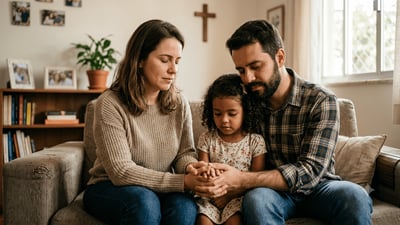 Oração por gratidão no reencontro, renovação do afeto e celebração da vida em conjunto
