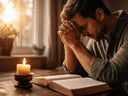 Oração para sair da estagnação espiritual e renovar a fé em Deus.