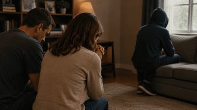Oração por equilíbrio dos pais, proteção sobre o adolescente e mansidão no convívio
