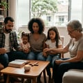 Oração por organização do tempo, foco no essencial e momentos de reflexão no lar