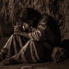 Oração por voz na escuridão, acolhimento da dor e presença de Deus no fundo do poço