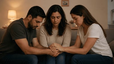 Oração por fim das rivalidades, paz no lar e restauração do laço fraternal
