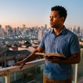 Oração por ousadia espiritual, visão de vitória e superação do medo dos gigantes
