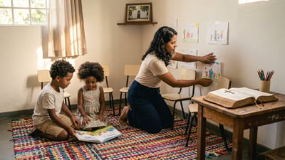 Oração por unção no ensino, paciência criativa e renovo ministerial