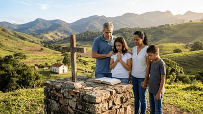Oração por consagração do lar, despertamento espiritual e legado de fé na família