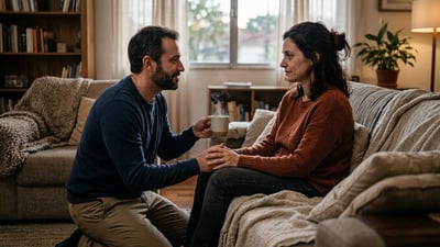 4 atitudes bíblicas para apoiar o cônjuge no esgotamento emocional