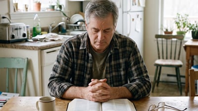 Oração por sensibilidade espiritual, consolo nas dores e gratidão pela habitação divina