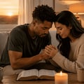 Guia completo de oração para namorados cristãos: 7 temas para orar juntos toda semana