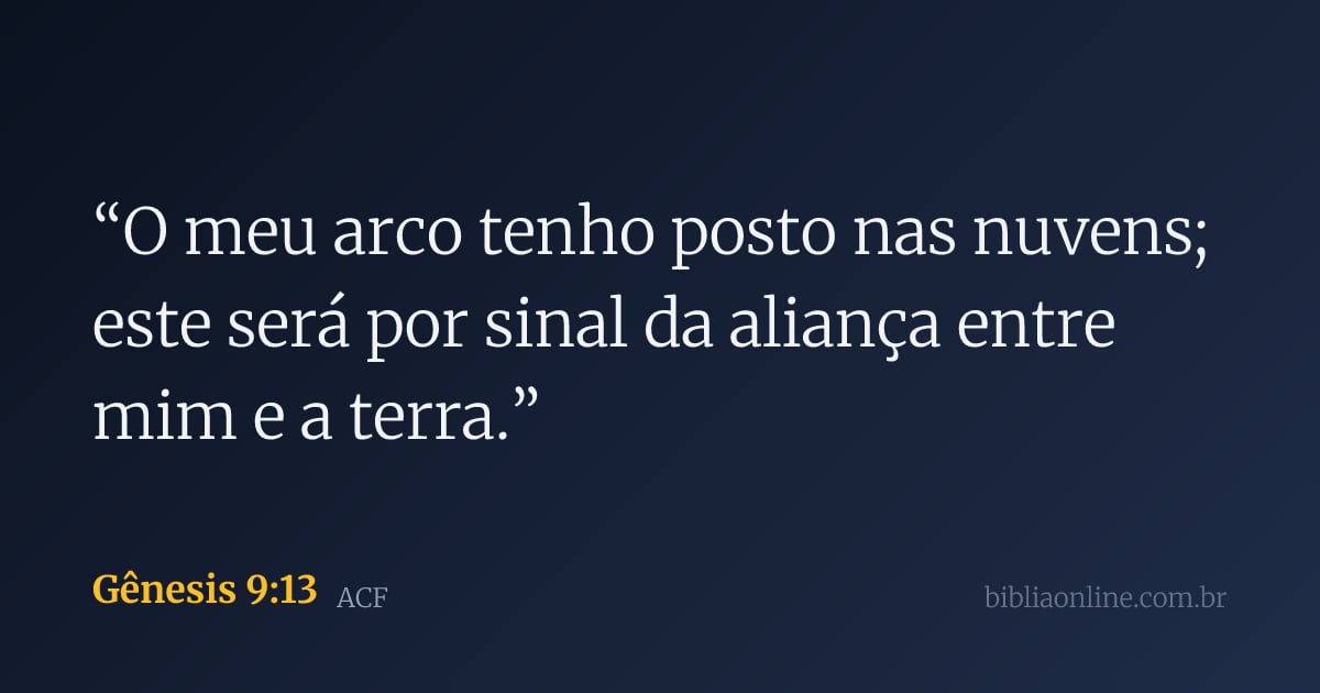 Gênesis 9 | ACF | Bíblia Online