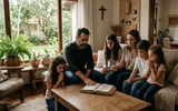 Oração por declaração de fé, governo de Deus no lar e dedicação da posteridade