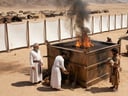 O que representava o altar de bronze no Antigo Testamento