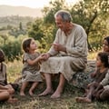 O que significa a passagem onde Jesus acolhe as criancinhas?