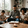 Oração por despertamento espiritual nos filhos, entendimento da Bíblia e exemplo dos pais