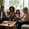 Oração por organização do tempo, foco no essencial e momentos de reflexão no lar