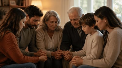 Oração por cura das memórias familiares, libertação de traumas e bênção sobre as gerações