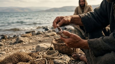 O que era o estáter mencionado no milagre da moeda no peixe