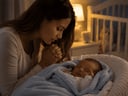Oração por saúde física do bebê, alívio de dores e cólicas, e proteção sobre o berço