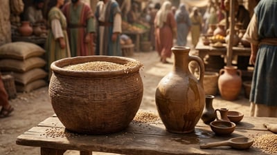 O que eram as medidas de efa e hin no Antigo Testamento?