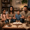 Oração por constância na oração, união espiritual e presença de Deus no lar