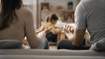 Oração por sabedoria na criação dos filhos, paciência e união do casal na fé