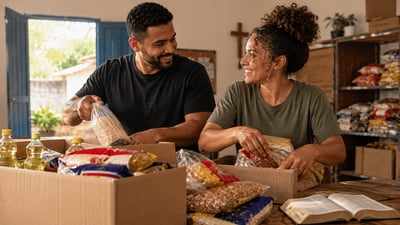 Oração por fé ativa, coerência de vida e testemunho prático do amor