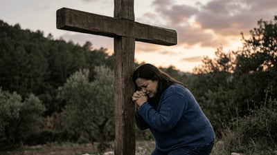 Oração por firmeza na fé, silenciamento das acusações e descanso na graça de Cristo