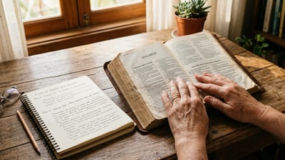 Salmos de socorro: plano de leitura de 7 dias para momentos de angústia