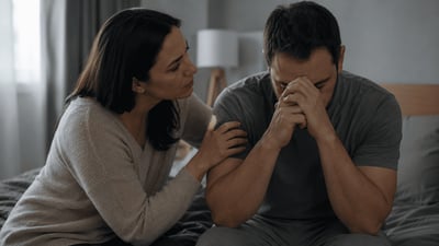 Oração por cura do parceiro, proteção do casamento e forças para o cônjuge cuidador