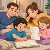 Plano de Leitura de Férias: 7 Dias lendo a Bíblia com os filhos
